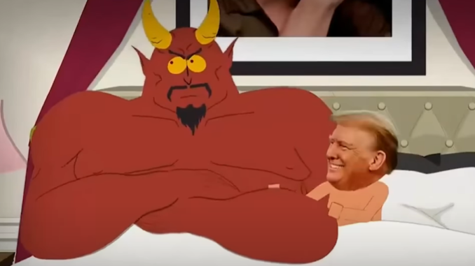 SouthParkTrumpDevil Trump and the Devil